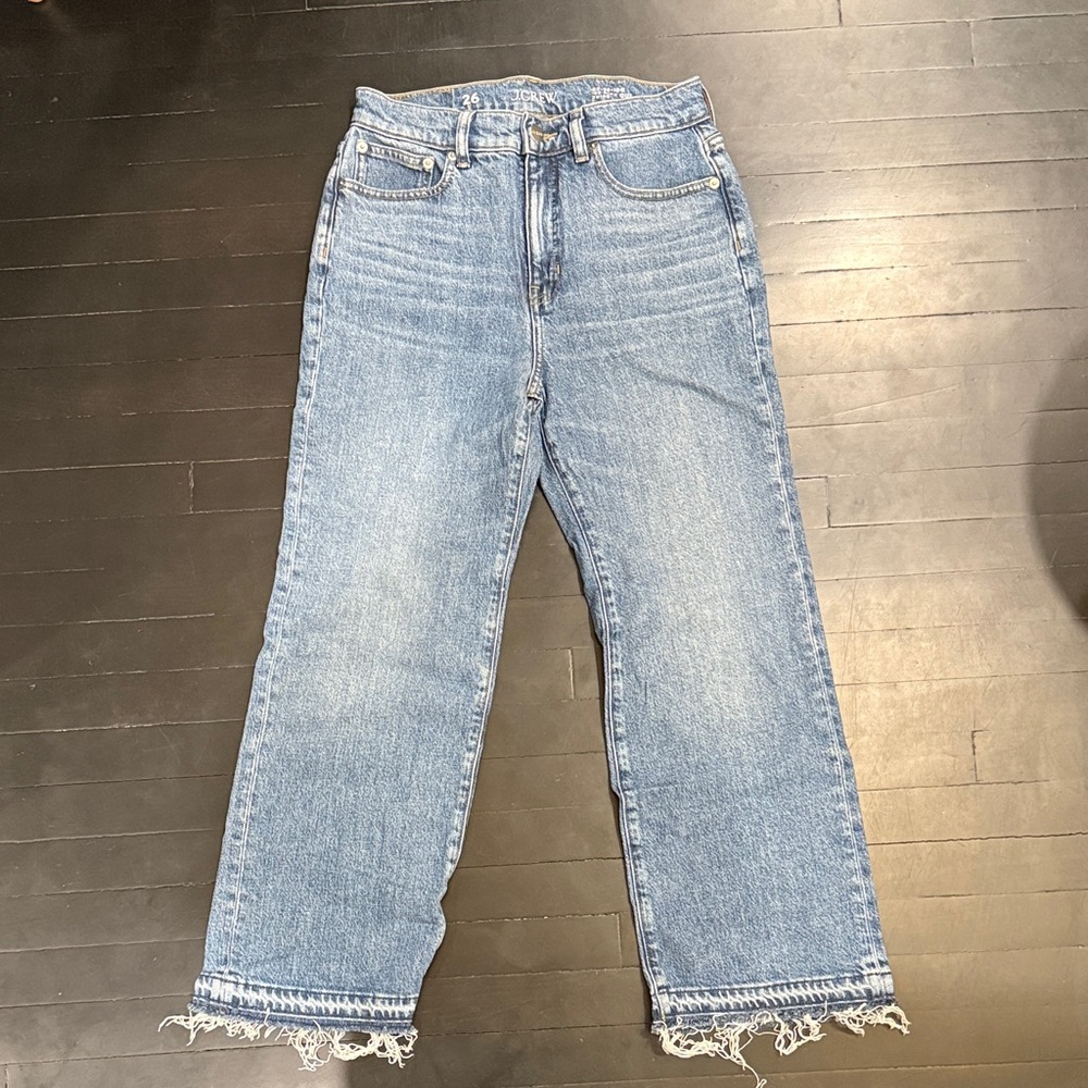 J. Crew Classic Blue Straight Leg Jeans